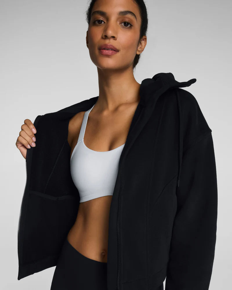 SPANX® BoostUp Cotton Fleece Full Zip