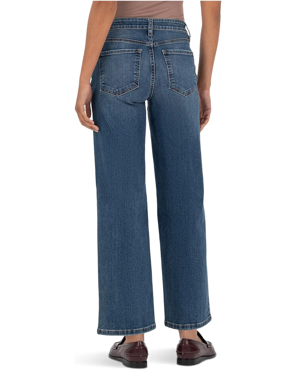 Charlotte High Rise Fab Ab Wide Leg, Consol