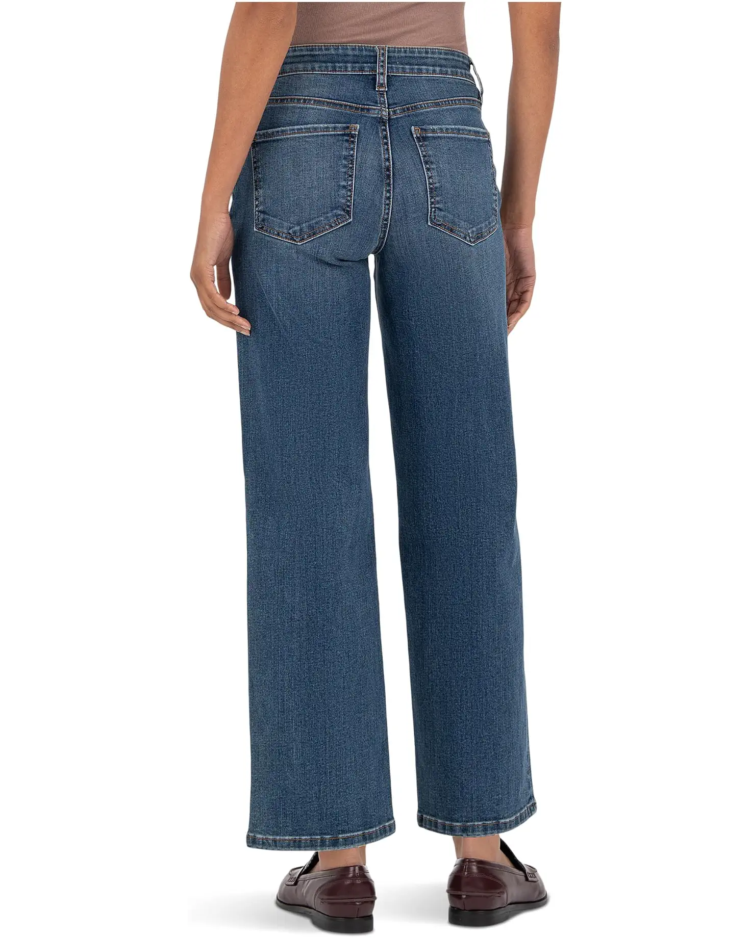 Charlotte High Rise Fab Ab Wide Leg, Consol