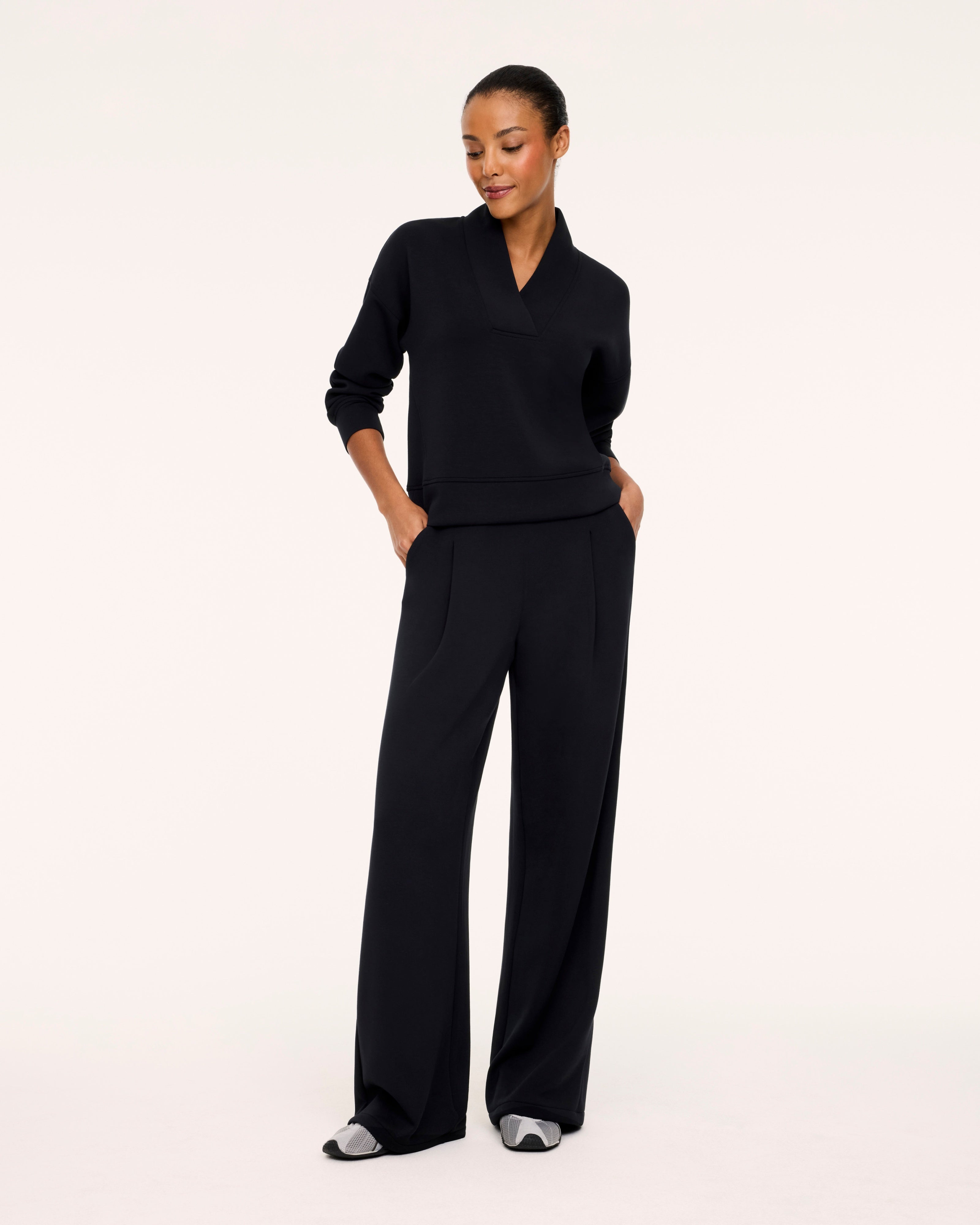 SPANX AirEssentials® Pleated Wide Leg Pant